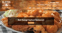 Desktop Screenshot of ncseafood.com